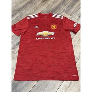 MANCHESTER UNITED 20/21 HOME FOOTBALL JERSEY #8 MATA XL
